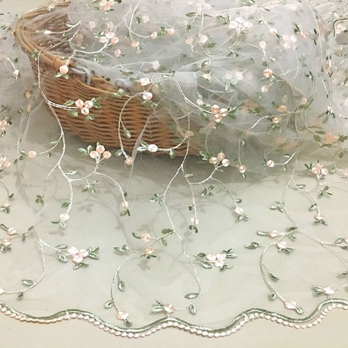 Embroidery floral vine - embroidery, lace