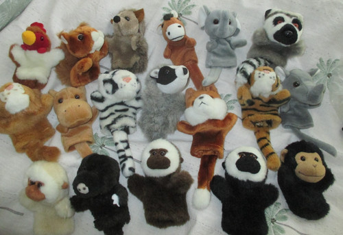 Finger puppets set 18 - of,