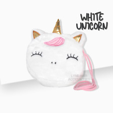 2x CUTE PLUSH UNICORN BAG FOR