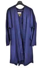 Vintage Ede & Ravenscroft Ltd. Navy Blue Graduation Gown