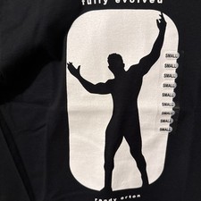 WWE Black T-Shirt Small Randy
