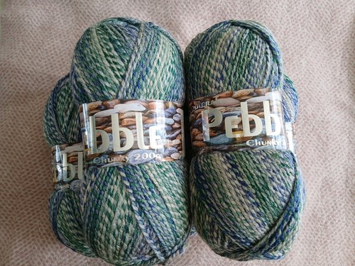 Balls pebble chunky wool - 5,