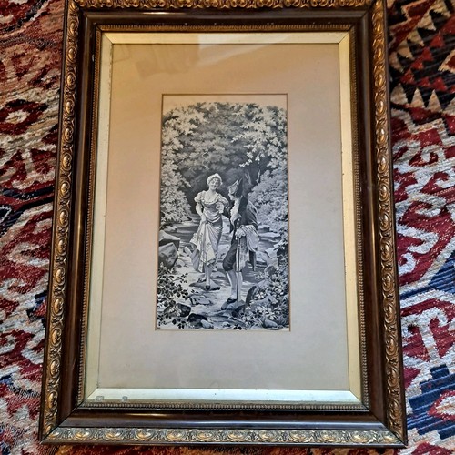 Antique neyret freres silk - neyret,