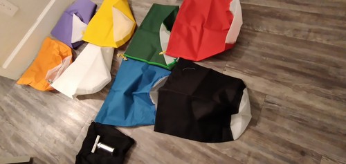 Bubble bags bag - 8‑bag, ice