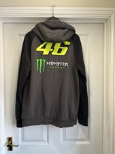 VR44 Valentino Rossi Racing Monster Energy Fleece Size L￼￼￼