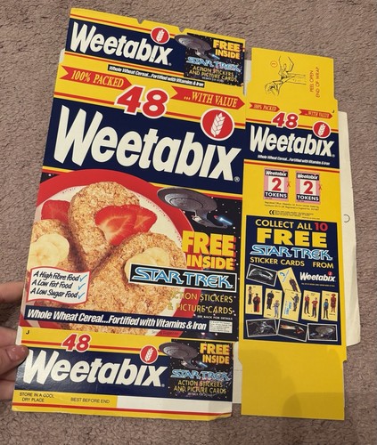 Vintage weetabix star trek - vintage,
