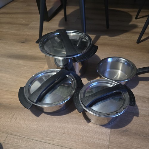 Fissler pot pan stainless - 4,