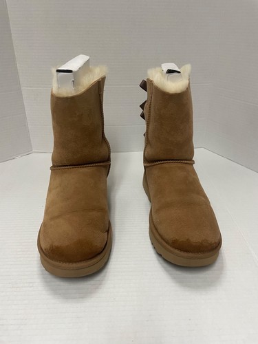 Ugg brown bailey bow - ugg,