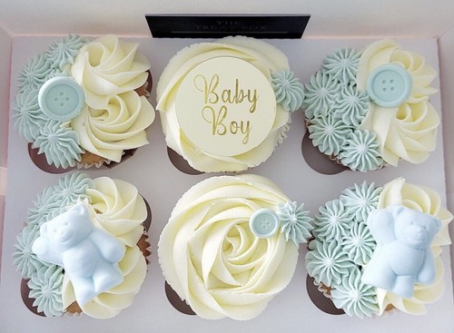Pcs baby boy cupcake - cupcake, discs