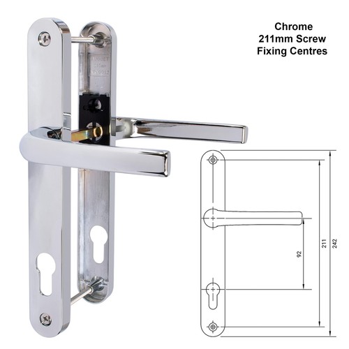 Upvc door handle - upvc, pioneer