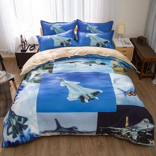 3pcs airplanes cars quilt - cars,