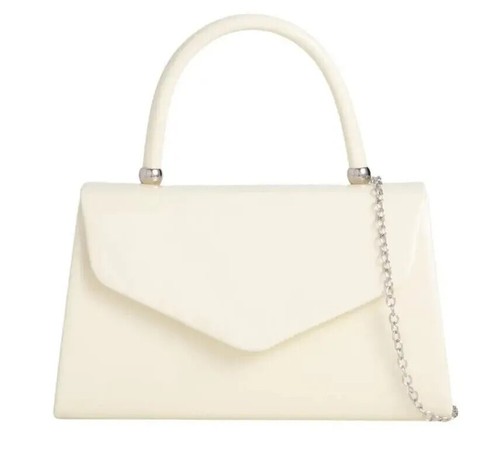 New women patent clutch - new, women's