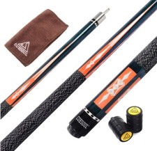 CUESOUL 58 Hardwood Canadian Pool Cue Billiard Stick with Irish Wrap 21oz