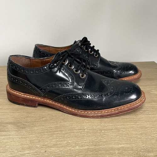 Lotus leather brogues - lotus, navy