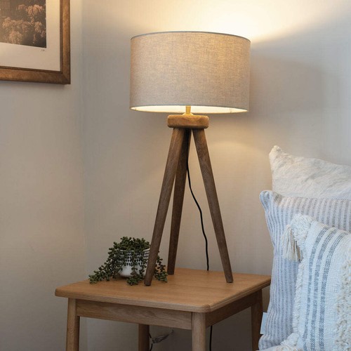 Pill table lamp hand carved - lamp,, hand-carved