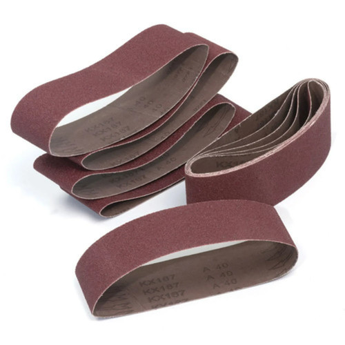 Aluminium oxide sanding belts - aluminium,
