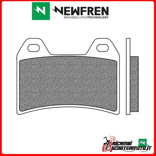 Front brake pads newfren - front,