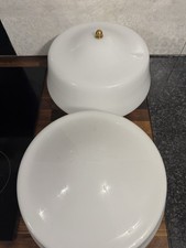 vintage white milk glass