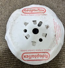 Adaptaflex Flexible Conduit, 20mm Nominal Dia., Galvanised Steel, Black 25 meter