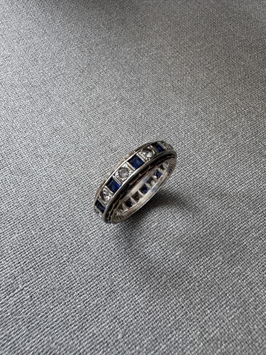 Sapphire and diamond full