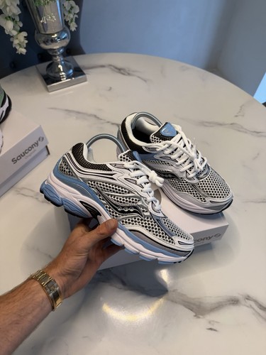 Saucony white blue - white/blue/black, low