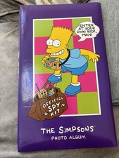 Vintage 1991 The Simpsons Slip In Photo Album - 6x4" 36 Photos
