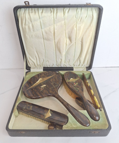 Vintage faux tortoise shell - vintage,