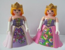 Playmobil twin purple princesses/Victorian ladies NEW dollshouse/Palace figures