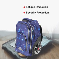 Trolley Backpack Wheeled Luggage Backpack for Short Travel,Business Trip,School