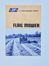 JF FLAIL MOWER SALES LEAFLET