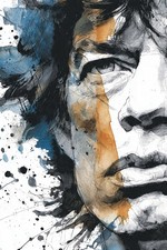Mick Jagger Wall Art -
