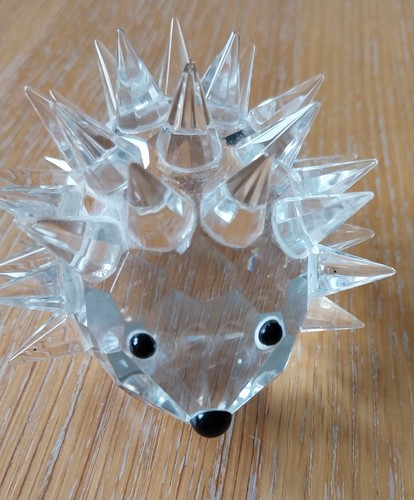 Large glass crystal - large, hedgehog