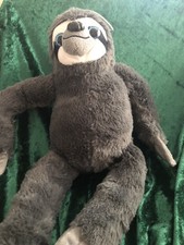 Sloth plush, approx 15" very