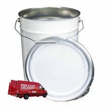 25 Litre Metal Tinplate Pail