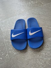 Nike Sliders Blue And White