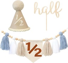 3Pcs Half Birthday