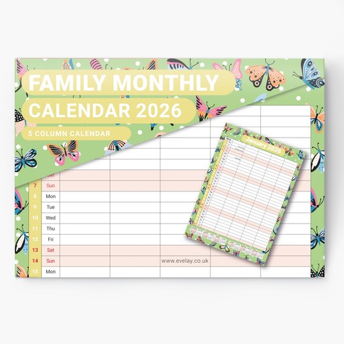2026 calendar wall - 2026,