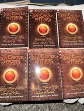 John Carter Of Mars By Edgar Rice Burroughs. Classic Science Vol. 1, 2, 4,5,& 6