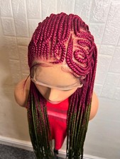 ombre Coloured Ghana Braid