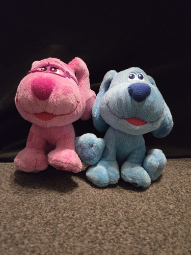Blue and magenta - and, clues