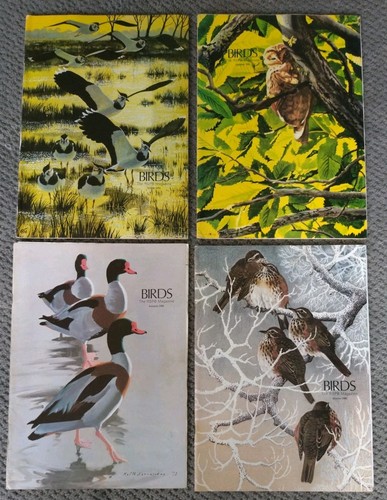 1980 rspb birds magazines - rspb,