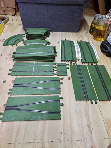 Scalextric green track - green, from