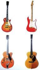 Guitar Fridge Magnet