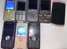 WORKING Retro 2000s Sony Ericsson Lot - K310i, W810, W200, K770i, U5i - Lot x8