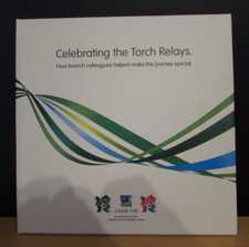 RARE Lloyds TSB 2012 London Olympics CELEBRATING TORCH RELAYS  Branches Staff