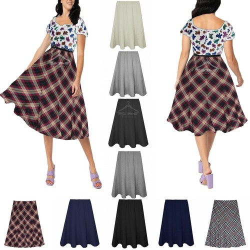 Women flared skirt skater - women,