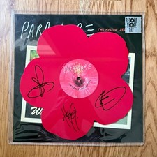 *SIGNED/AUTOGRAPHED* Paramore "The Holiday Sessions" 7" vinyl record! haley riot
