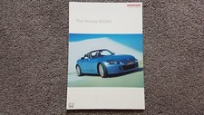 HONDA S2000 SALES BROCHURE