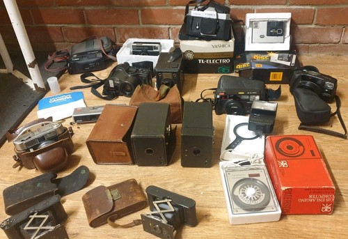 Vintage cameras accessories - cameras,