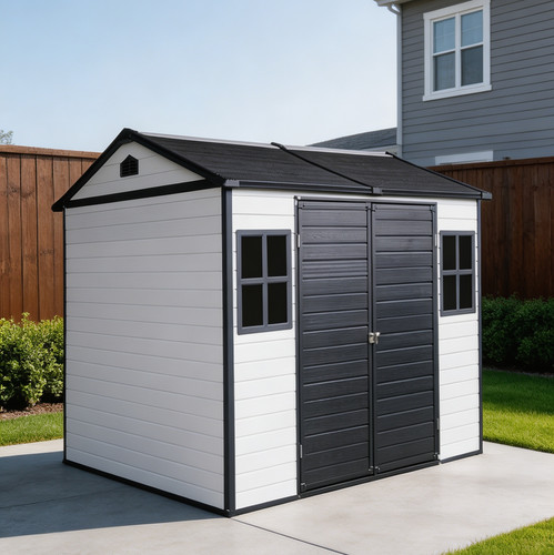 8x6 resin storage shed - resin,